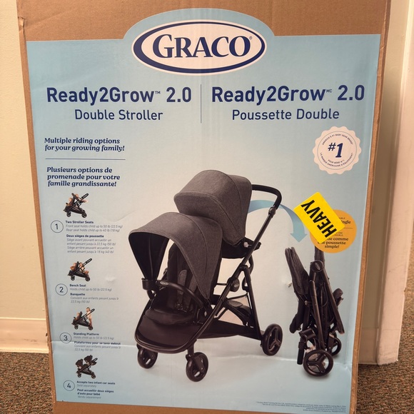 Graco Ready2Grow 2.0 Double Stroller - Picture 5 of 7
